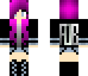 fob-purple hair