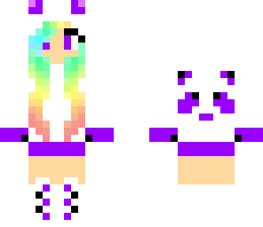 cute girl panda