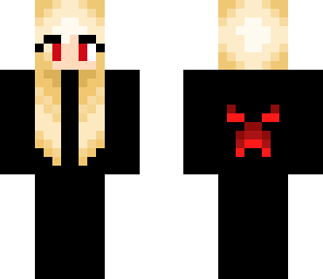 creepy hooded girl
