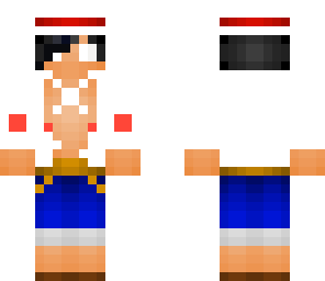 special white luffy happy anime week to one peice