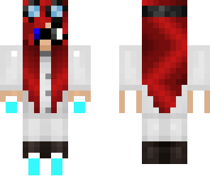 scientist girl nerd cyborg