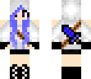 blue assassin girl