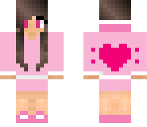 better pink heart girl