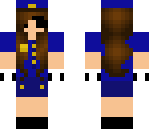 edited police girl