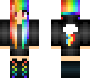 rainbow dash girl
