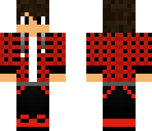red checkered boy