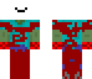masked ugly beat up zombie