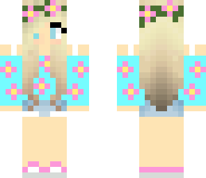pretty flower girl