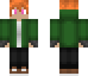 ginger and headphones