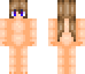 brown pigtails skin base