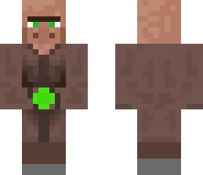 villager with emerald