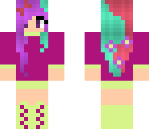 colourful girl