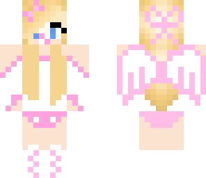 pink angel baby