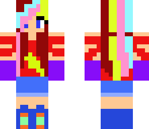 rainbowrocks girl oc