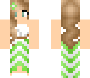 green spring girl