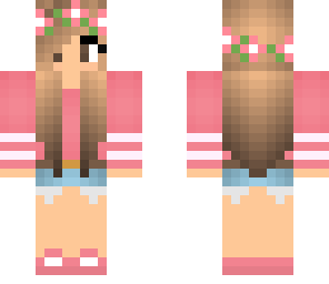 pink hipster girl