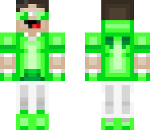 blocky green