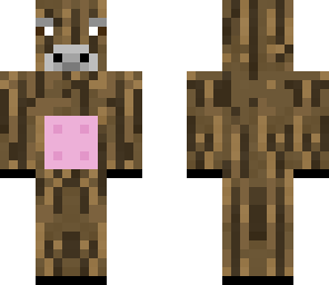 wood cow