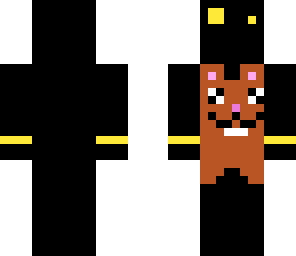 bear with mustache skin