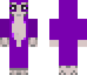 purple stampy cat