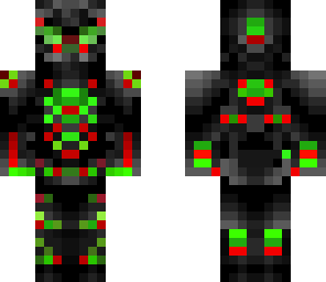 red and green robot