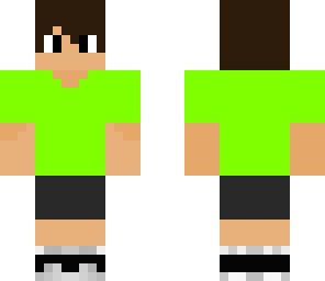 green t-shirt