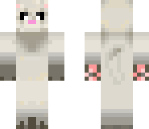 white ferret tail edit