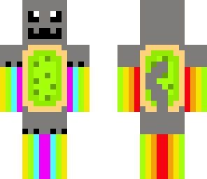 nyan cat green