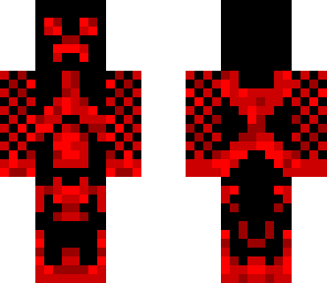red and black creeper