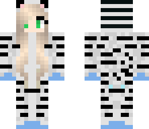 graywhite tiger girl