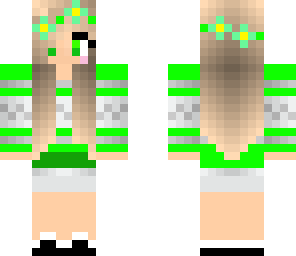 green girl