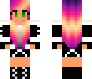 purple emo girl