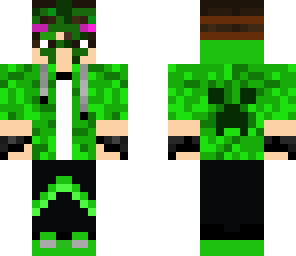 cool anonymous creeper boy