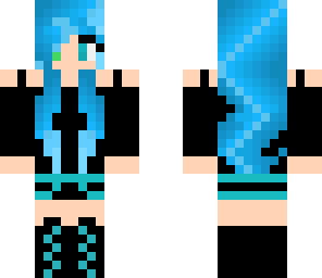 cyan girl