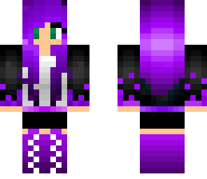 purple dj girl