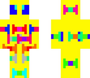 yellow candy person