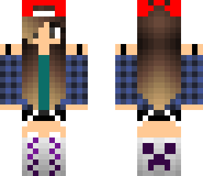 denim gingham shirt girl