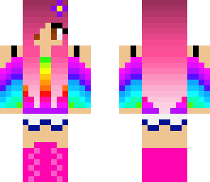 rainbow girl