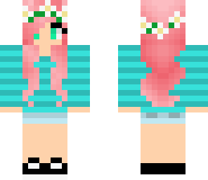flower crown girl