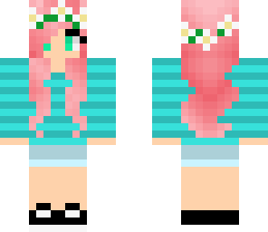 flower crown girl
