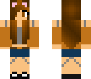 girl with cat ears