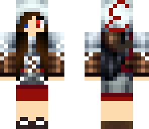 blue and red eyed huntress