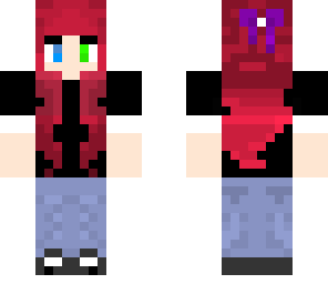 red haired teen