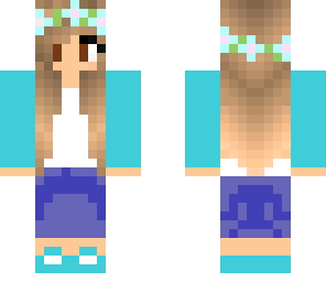 teal girl