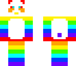 rainbow panda