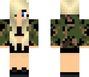 camo girl eidted