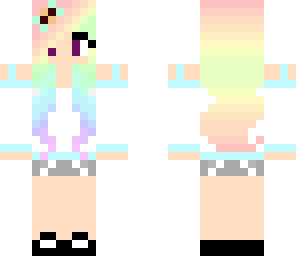 rainbow girl