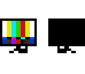 broken television screen