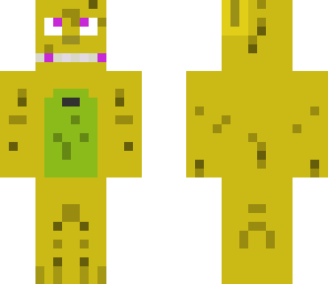 purple guy in the spring lock suit | Minecraft Skin