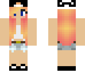 summer sunset girl